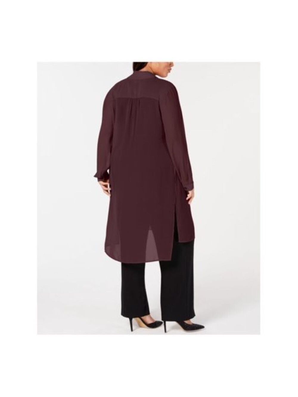 INC Solid Tunic - Picture 3 of 8